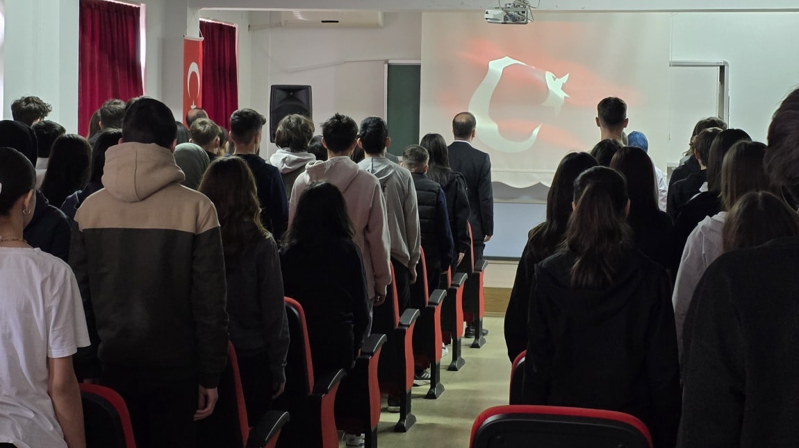 12 Mart İstiklal Marşımızın Kabulünün Yıldönümünde Okulumuzda Anlamlı Program